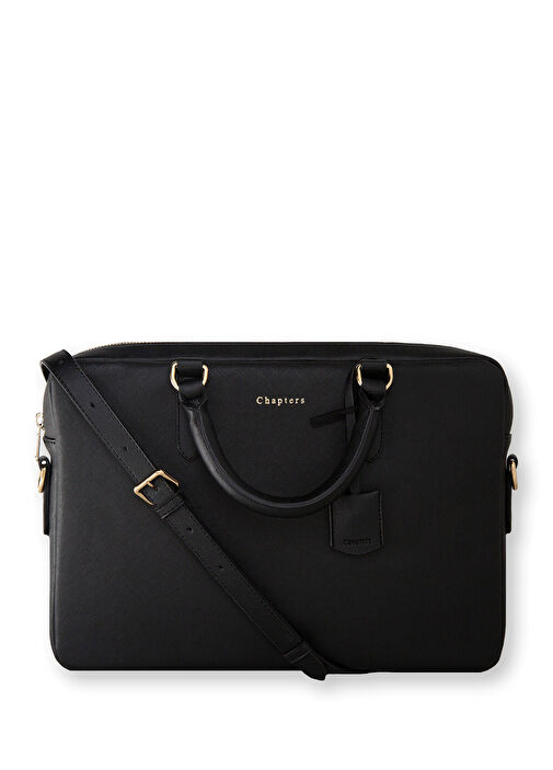 Siyah 13" - 14" Askılı Laptop Çantası