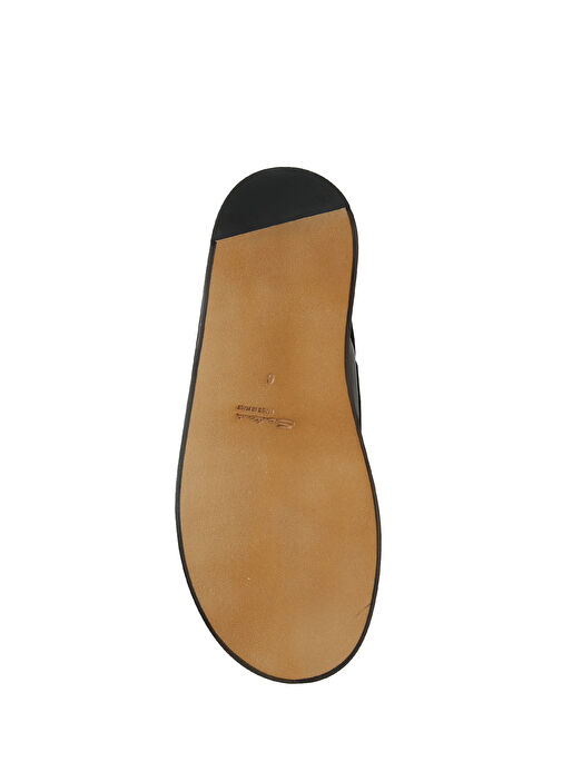 Elisio Siyah Erkek Deri Sandalet - Görsel 6