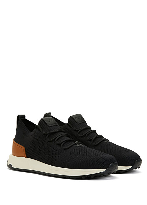 Tod's Siyah Tod's Deri Erkek Sneaker