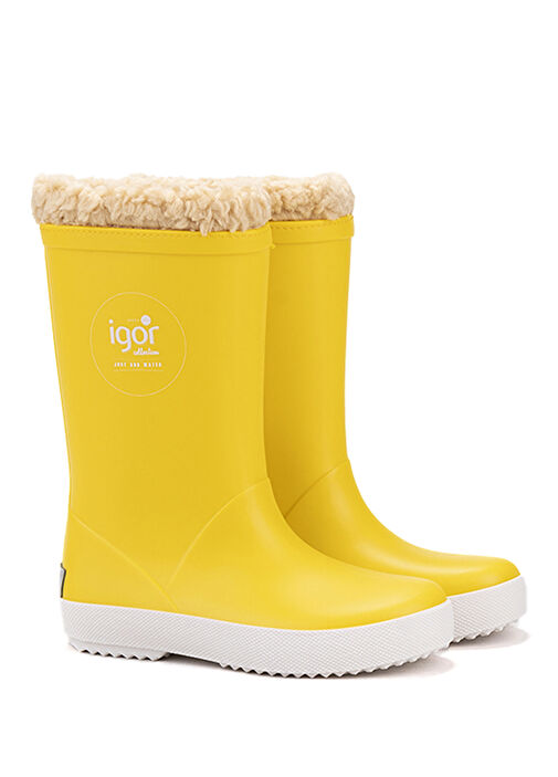 Splash Nautico Borreguito Sarı Unisex Çocuk Bot - Görsel 3