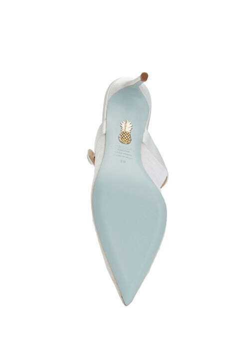 Aquazzura Aquazzura Voile Beyaz Kadın Terlik Sandalet & Terlik | Beymen Beyaz - 6. görsel