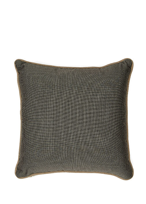 Charcoal Black 45x45 Decorative Pillow