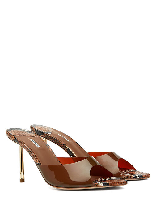 Siyah Kahve Kadın Terlik - Görsel 3