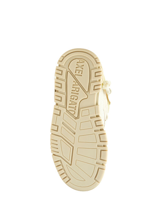 Alan Patchwork Bej Kadın Deri Sneaker - Görsel 6