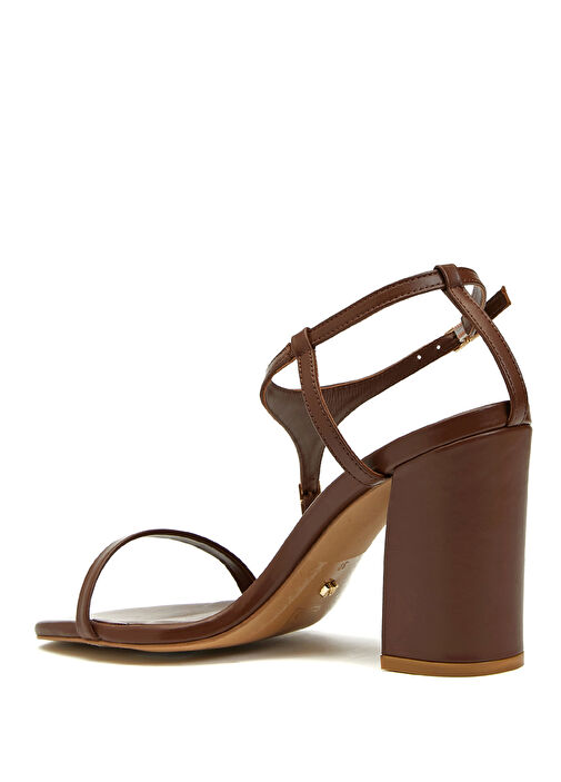 Taba Kadın Deri Sandalet - Görsel 4