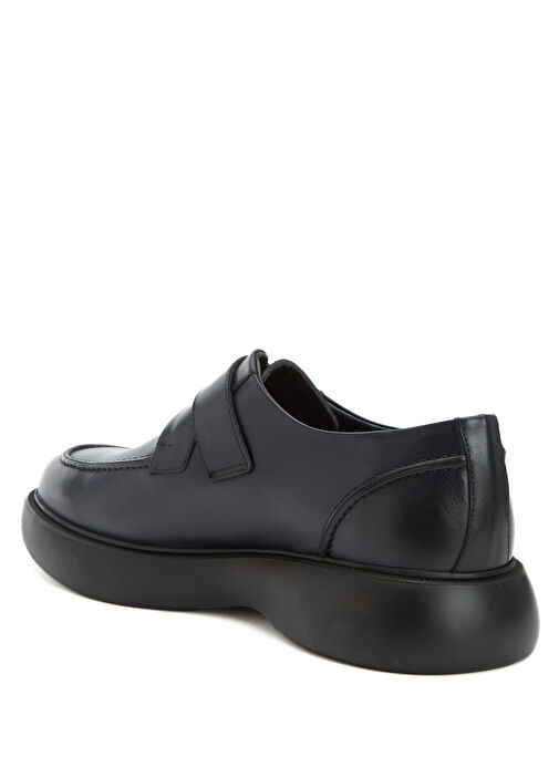 Lacivert Tokalı Erkek Deri Ayakkabı - Görsel 4