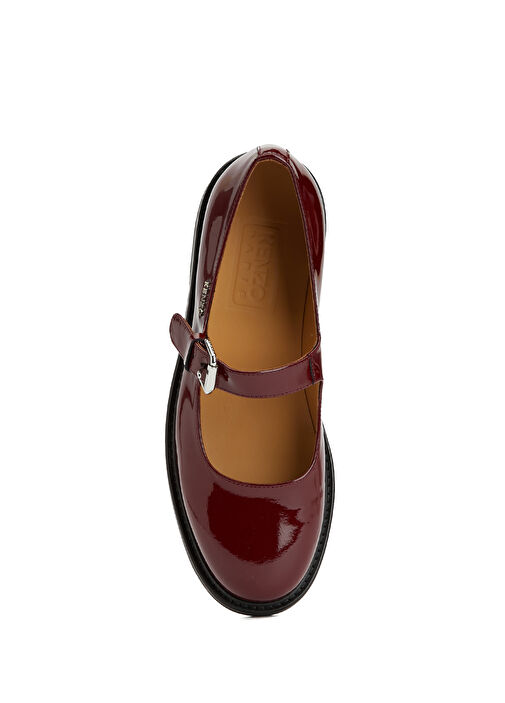 Meary Bordo Deri Babet - Görsel 5