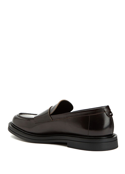 Jacob Bordo Erkek Deri Loafer - Görsel 4