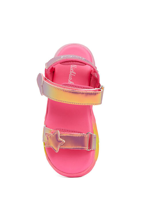 Pembe Kız Çocuk Sandalet - Görsel 5