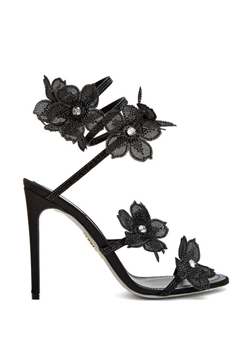 Rene Caovilla Siyah Kadın Sandalet model görseli