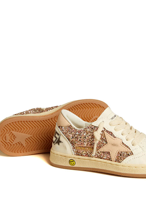 Ball Star Bej Kız Çocuk Sneaker - Görsel 5