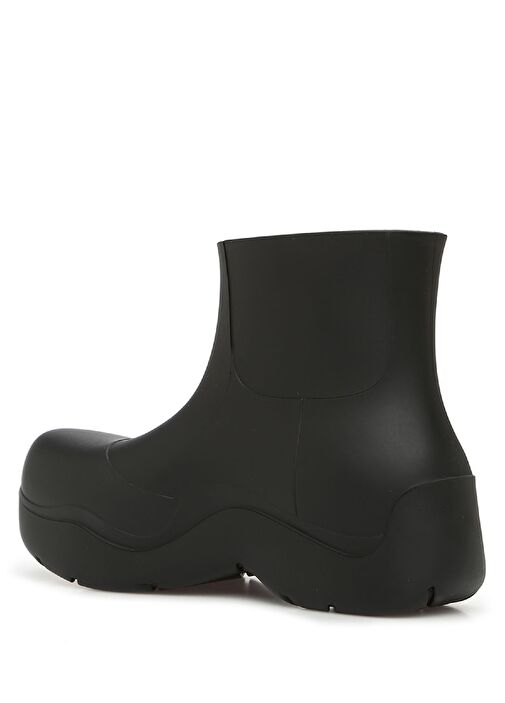 Bottega Veneta - The Puddle Siyah Kalın Tabanlı Erkek Bot - Siyah