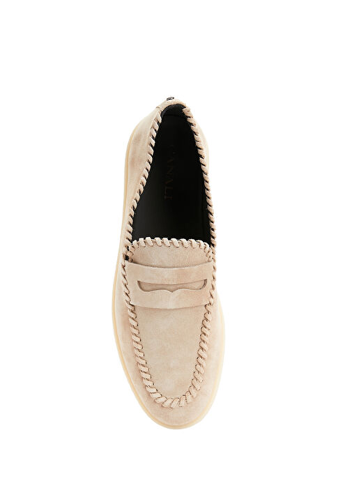 Taupe Erkek Deri Loafer - Görsel 5