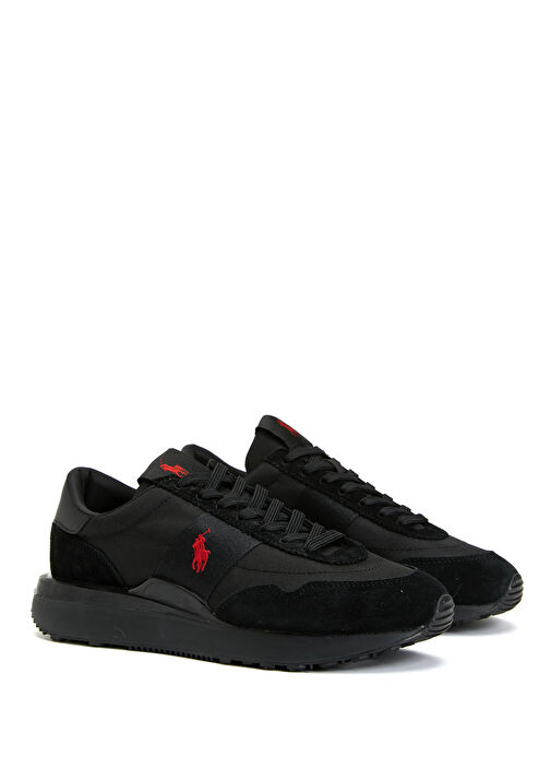 Siyah Erkek Deri Sneaker - Görsel 8