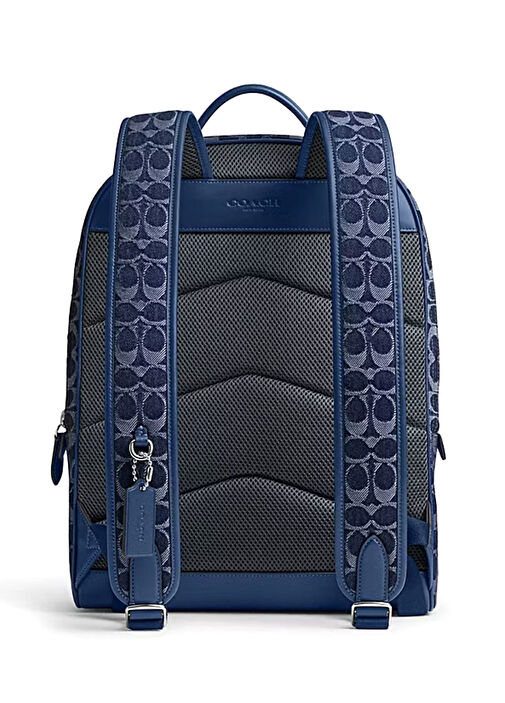 coach blue backpack mens Taylor In Ombre Signature Canvas Designed with practicality in mind Coach blue all leather backpack