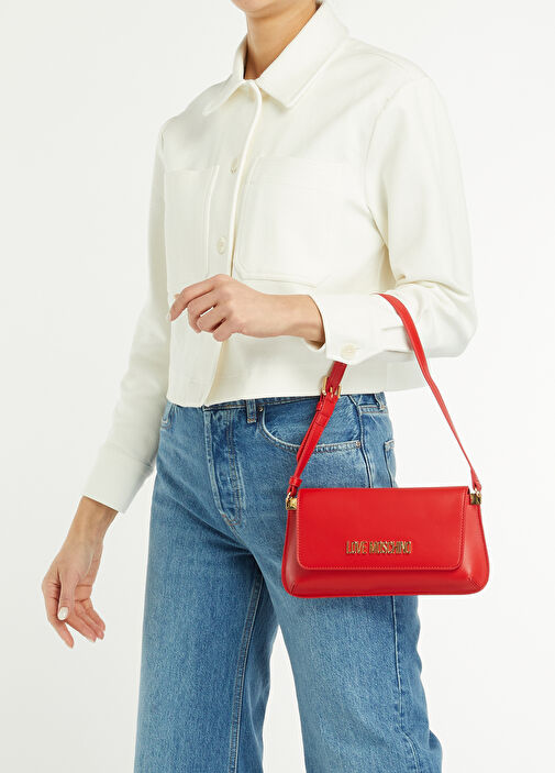 Love Moschino - Smart Daily Kırmızı Kadın Çanta - Kırmızı