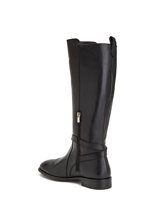 Siyah Kadın Deri Çizme - Görsel 10