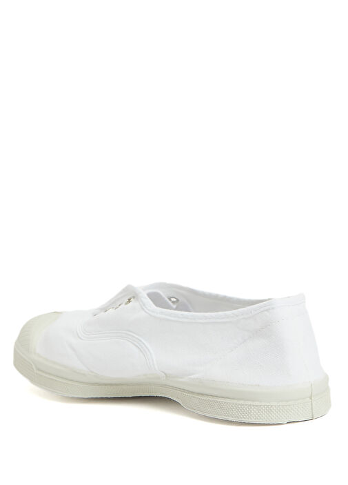 Tennis Beyaz Kadın Kanvas Sneaker - Görsel 4