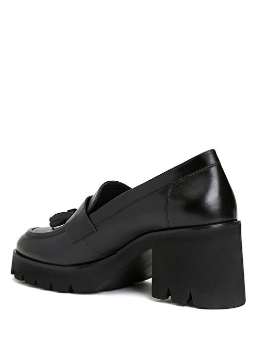 Divarese Divarese Siyah Kadın Deri Loafer Casual Ayakkabı | Beymen Siyah - 4. görsel