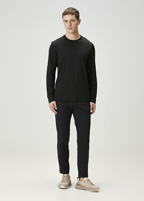 Black Brunello Cucinelli Black Men Black Long Sleeve T-Shirt