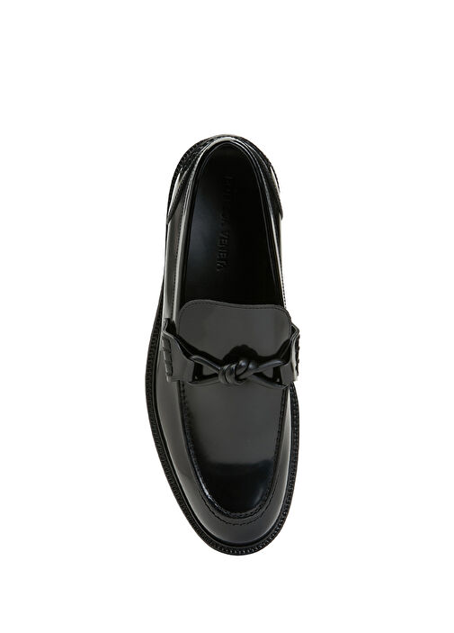 Astaire Siyah Erkek Deri Loafer - Görsel 5