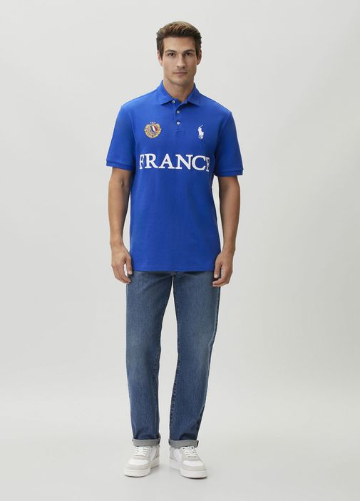 Polo Ralph Lauren Koyu Mavi Erkek Classic Fit France Koyu Mavi