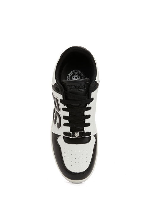 Siyah Logo Detaylı Erkek Sneaker - Görsel 5