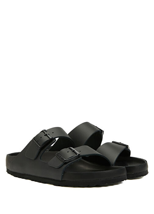 Arizona EXQ Lacivert Kadın Deri Terlik - Görsel 3