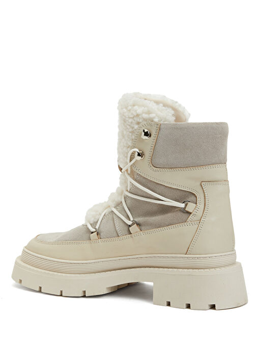 Divarese Divarese Bej Kadın Deri Bot Beymen'de! Bej - 4. görsel