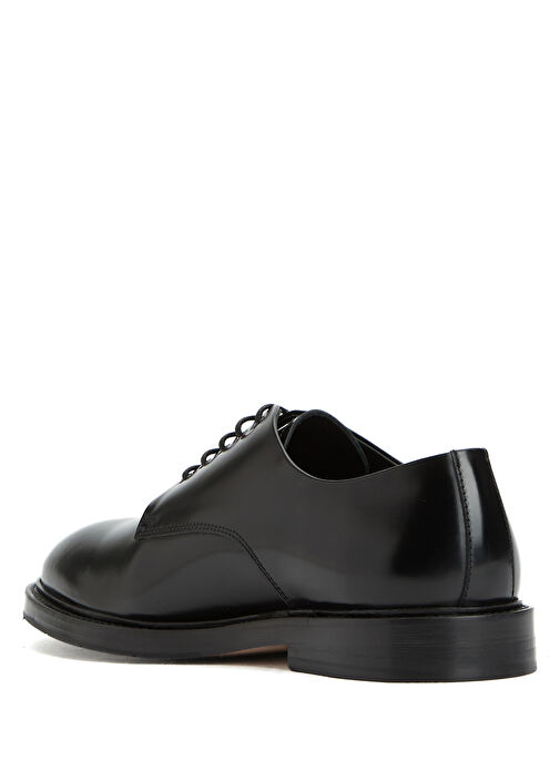 Siyah Erkek Deri Ayakkabı - Görsel 4