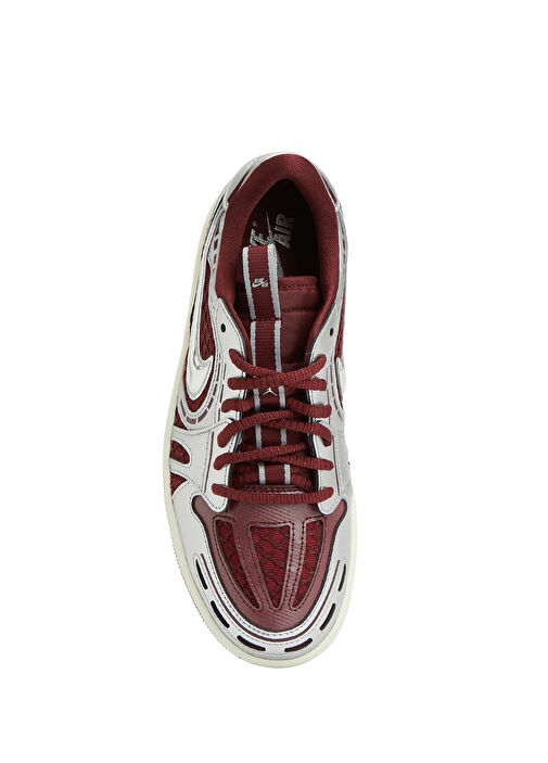 Jordan 1 Low Method Of Make Kırmızı Kadın Sneaker - Görsel 5