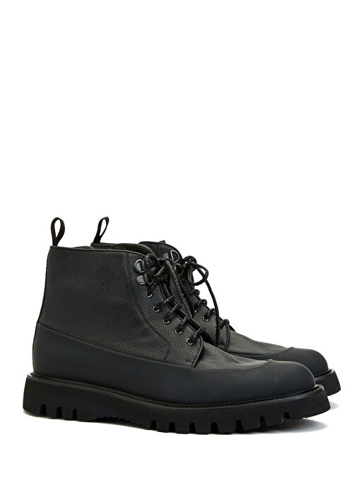 Siyah Erkek Deri Bot - Görsel 3