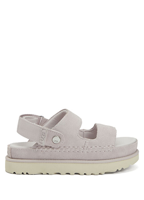 GoldenStar Lila Kadın Süet Sandalet - Görsel 2