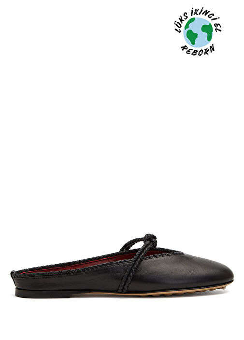 Beymen Reborn Siyah Beymen Reborn Bottega Veneta Kadın Babet