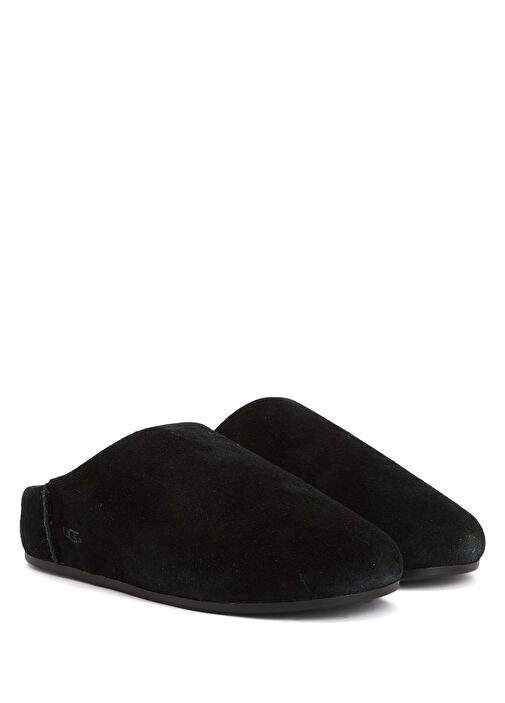 Elea Slip-On Siyah Kadın Süet Terlik - Görsel 3