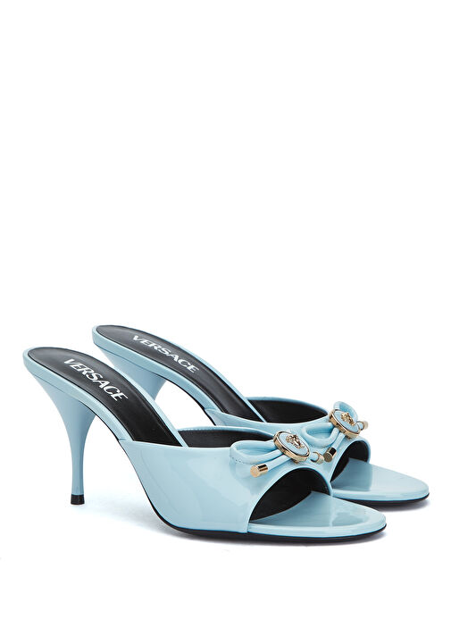 Versace Versace Açık Mavi Kadın Deri Terlik Sandalet & Terlik | Beymen Açık Mavi - 3. görsel