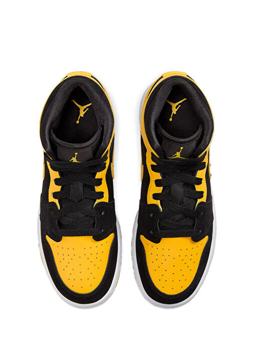 Air Jordan 1 Çocuk Deri Sneaker - Görsel 6