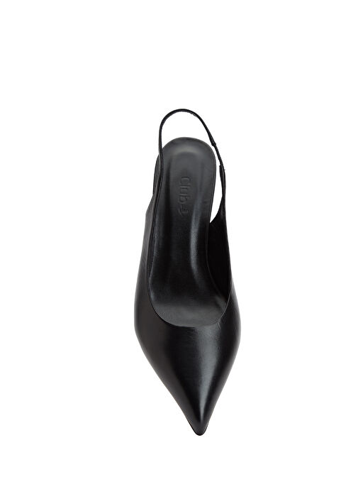 Beymen Club Beymen Club Siyah Deri Topuklu Ayakkabı Beymen'de! Siyah - 4. görsel