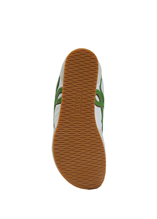 Loewe Loewe Beyaz Yesil Ballet Runner 2.0 Beyaz Yeşil Kadın Deri Sneaker | Beymen Beyaz Yesil - 6. görsel