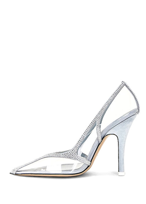 Venus Açık Mavi Deri Topuklu Ayakkabı - Görsel 11