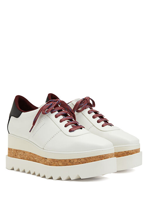 Beyaz Kadın Sneaker - Görsel 3