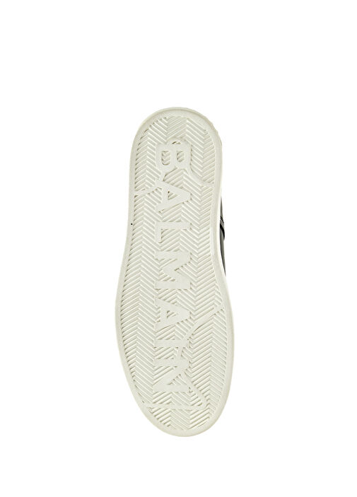 Siyah Kadın Deri Sneaker - Görsel 6