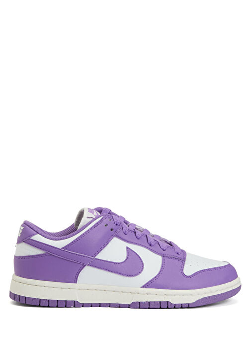 Nike - Dunk Low Next Nature Beyaz Lila Erkek Sneaker - Çok Renkli