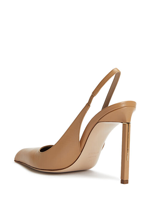 Tom Ford Tom Ford Bej Deri Topuklu Ayakkabı Beymen'de! Bej - 4. görsel