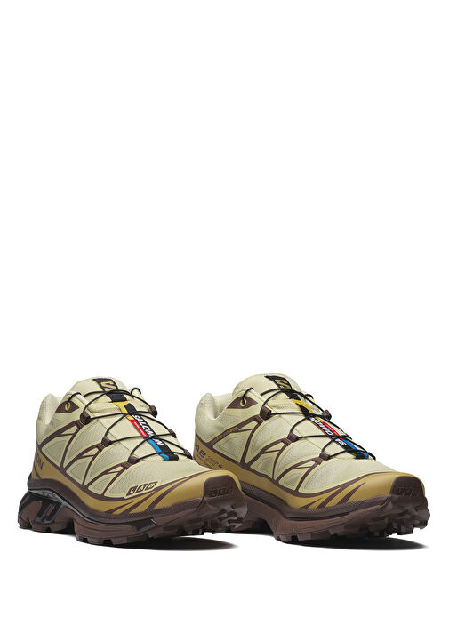 XT-6 Sarı Kahve Kadın Sneaker - Görsel 3
