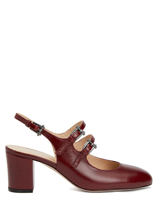 Bordo Deri Ayakkabı - Görsel 2