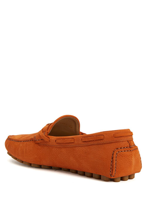 Fastaway Turuncu Erkek Deri Driver - Görsel 4