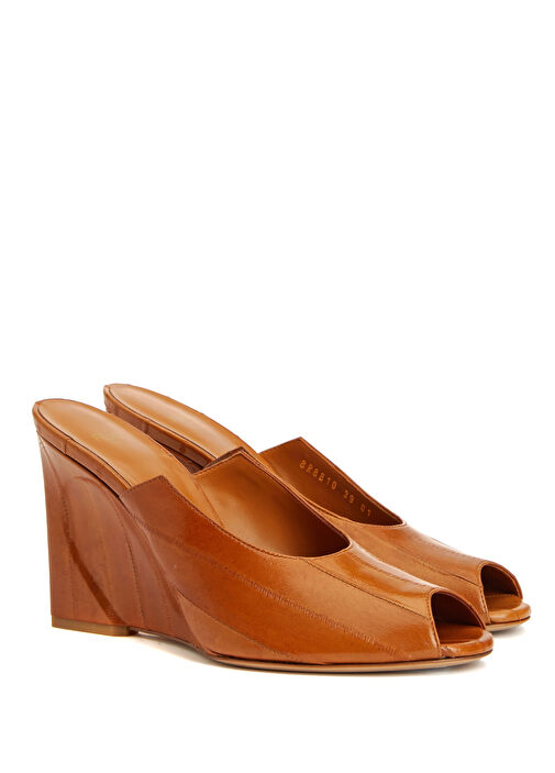 Taba Kadın Deri Terlik - Görsel 3