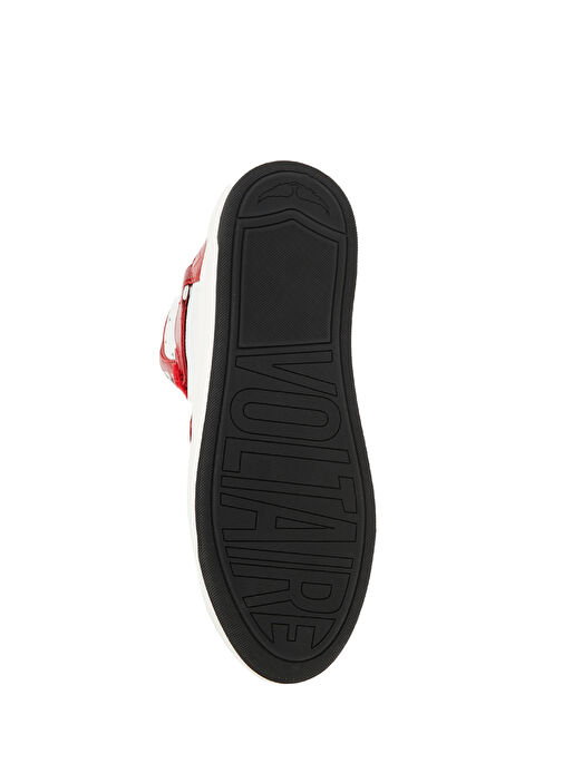 High Wings Kırmızı Beyaz Erkek Deri Sneaker - Görsel 6