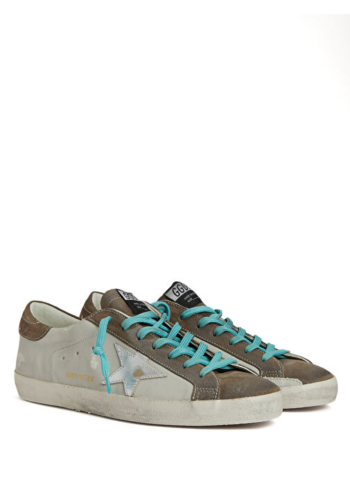 SStar Beyaz Erkek Deri Sneaker - Görsel 3